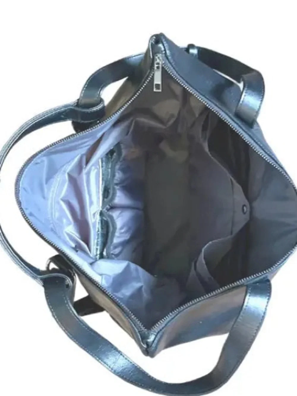 The Luxe Arch Nappy Bag - Gray/Black Changing Pad, Dust Bag, Pram Clips Included